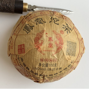 Шу пуэр То Ча Феникс 100 г 2019 года. Photo 2